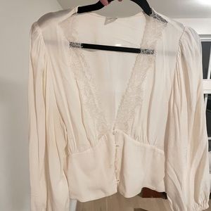 Aritzia Lace Blouse